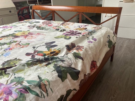 Image 1 of Grange consulat C1 cherry wood double bed