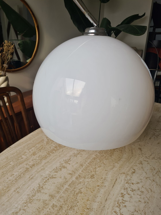 Image 1 of Lámpara de arco con base de mármol