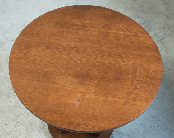 Image 1 of Fa. Poessée bijzettafel Amsterdamse School stijl