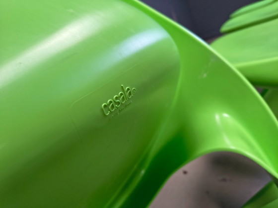 Image 1 of Set van 4 Casalino eetkamerstoelen van Alexander Begge voor Casala, jaren 70.