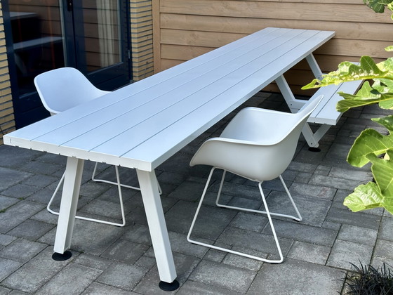 Extremis Outdoor Marina Collection Combo in Off-White 415 cm – Garden benches, Polyester, rvs (photo 3 of 15)