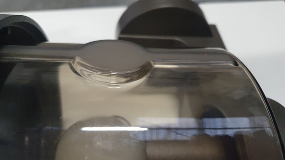 Image 1 of Applique murale vintage Hoffmeister en verre fumé brun, style années 70, époque spatiale