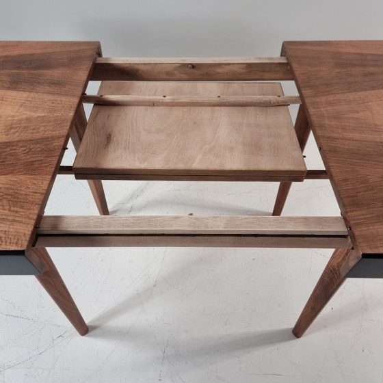 Image 1 of Art Deco Dining Table in Walnut, 1960s