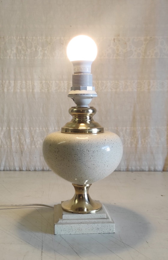 Image 1 of Designer lamp base by Le Dauphin - mid-20th century