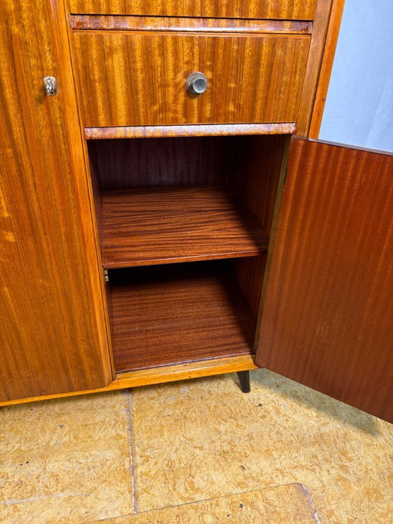 Image 1 of Mid Century Retro Teak Gentleman’s / Bachelor Wardrobe by Austinsuite (Circa 1960  A stunning mid century modern gentleman’s (or