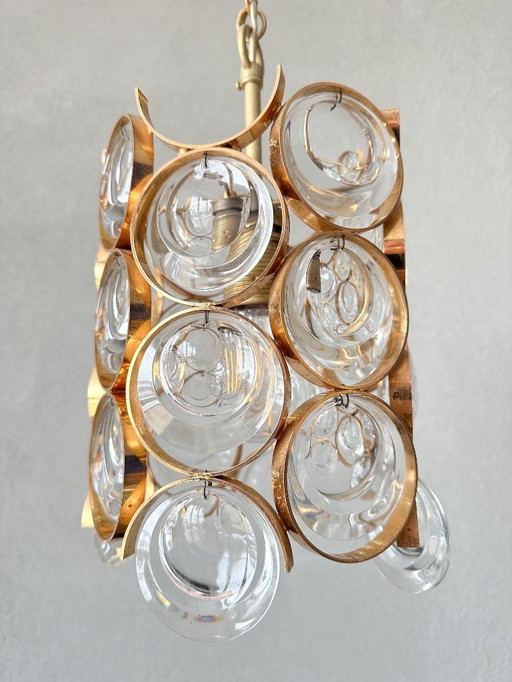 Lampada a sospensione Palwa vintage