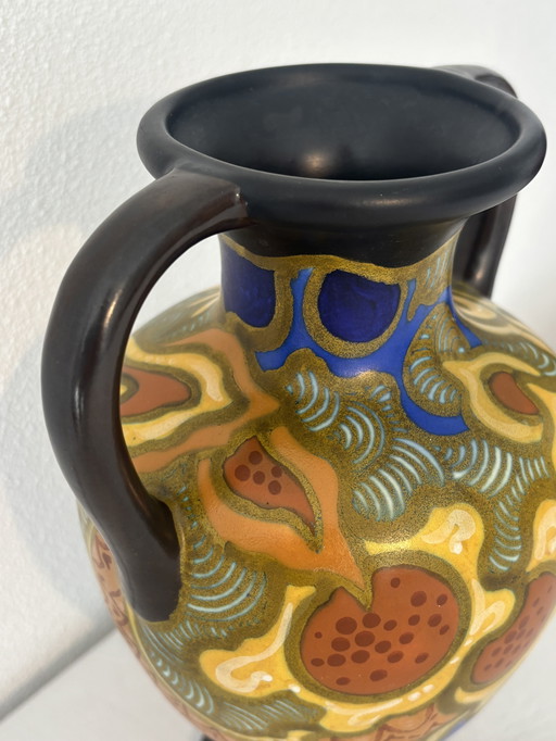 Vase aus Goldblech