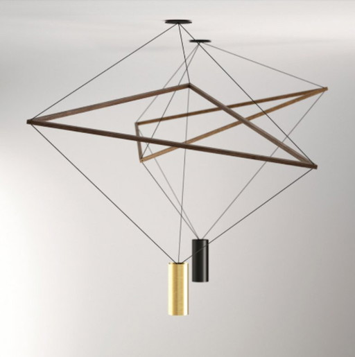 2 ED037 Design Pendant Lights by Edizioni Design – Italy