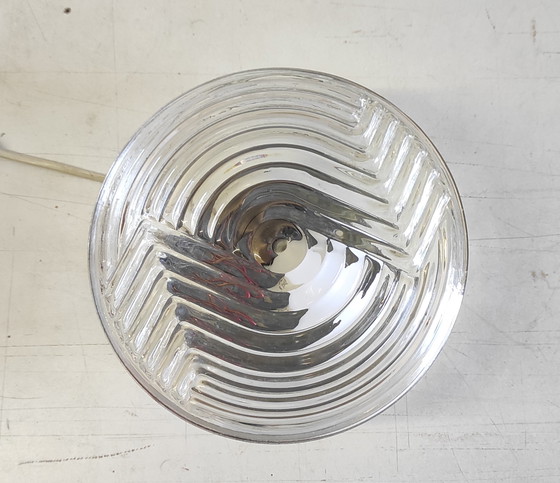 Image 1 of Bauhaus Style Glass Ceiling or Wall Light - Mid-20th Century