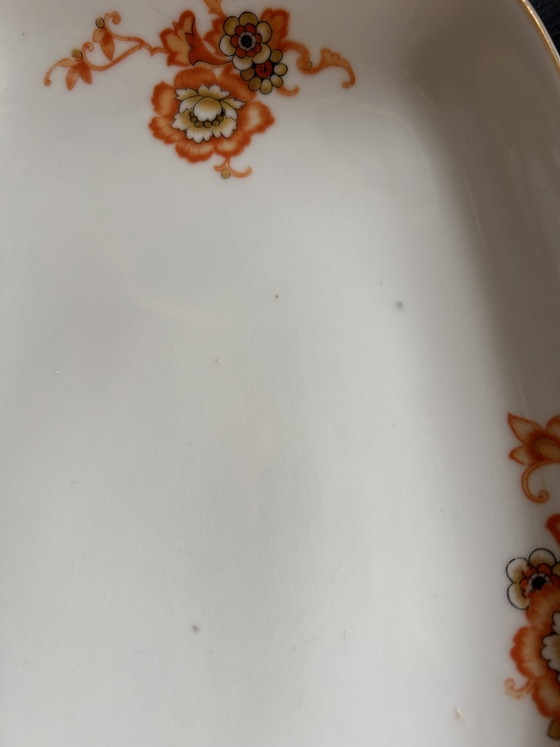 Vintage A. Jungerhans Rotterdam 5-Delige Serveerset Met Bloemendecor – Servies, Porcelain (photo 8 of 8)