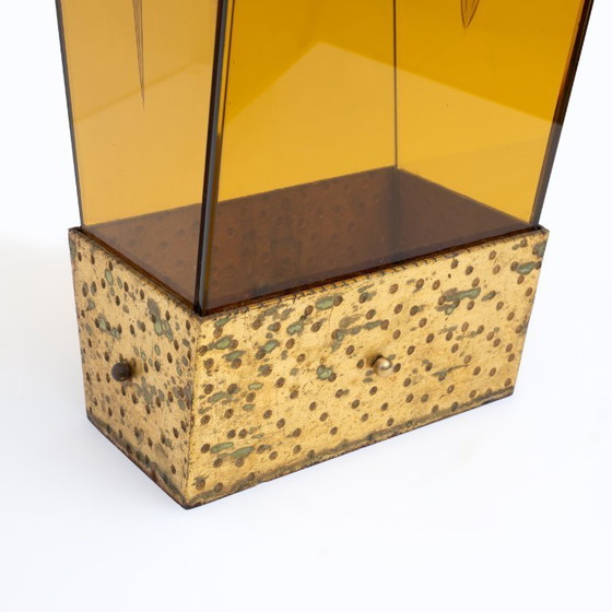 Image 1 of Paragüero de cristal moderno de mediados de siglo atribuido a Pierluigi Colli por Cristal Art