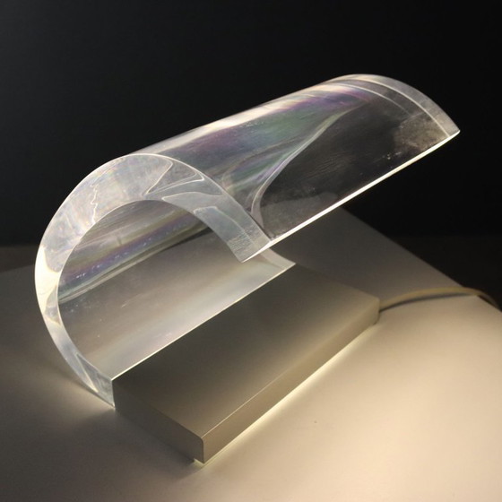 Image 1 of Oluce '281 Acrylic' Lamp