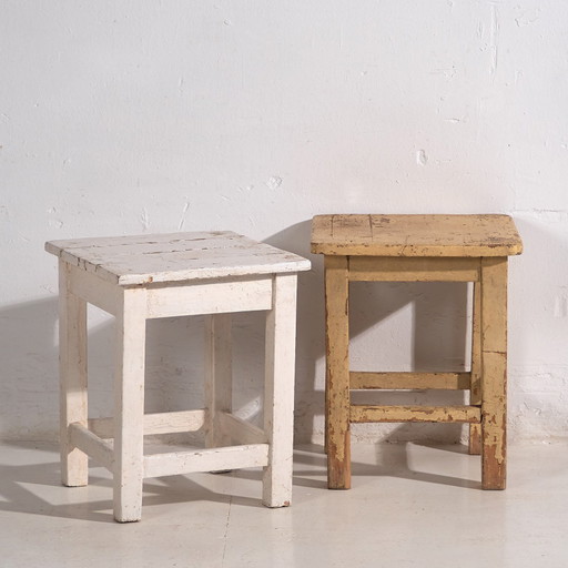 Antique bedside tables (c.1920). 2 piece set #2