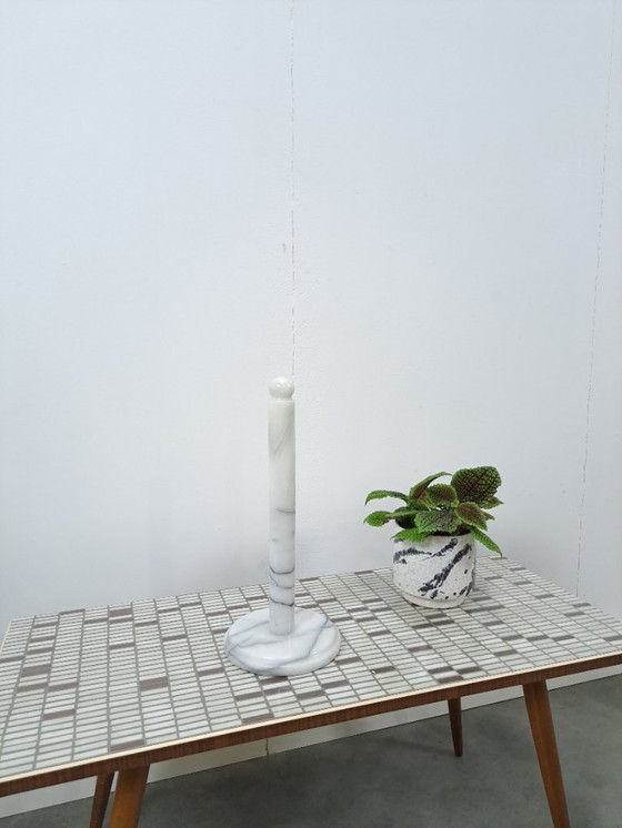 Image 1 of Vintage marble kitchen roll holder