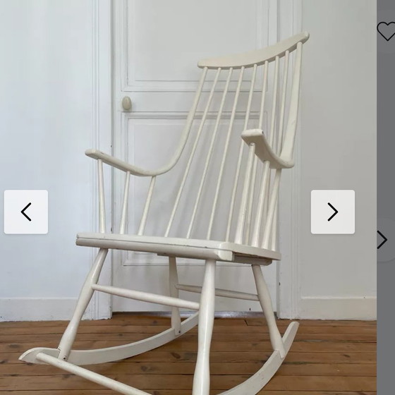 Image 1 of Pastoe rocking chair Lena Larson "Grandessa" 