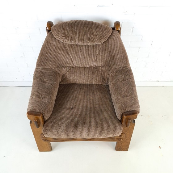 Image 1 of Vintage brutalist fauteuil