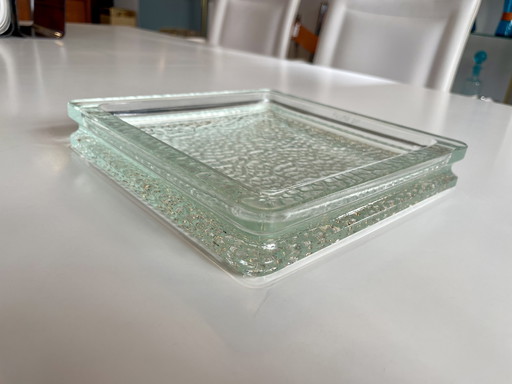 Pressglas Schale von Le Corbusier für Lumax Nevada