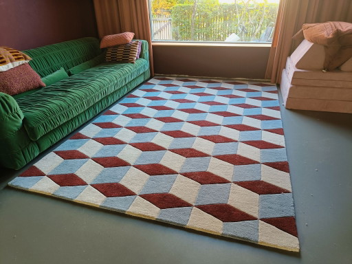 Layered vloerkleed nieuw