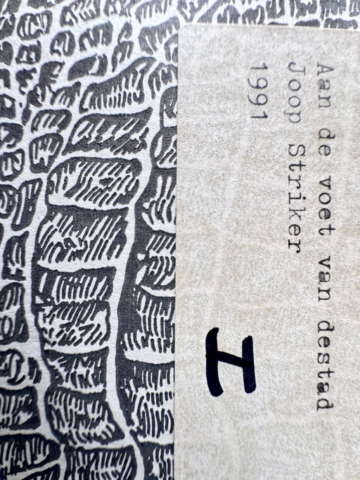 Krijt tekeningen Joop Striker