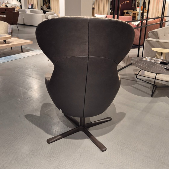Image 1 of Draaifauteuil Hoog Avia met Hocker