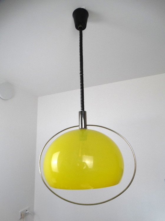 Image 1 of Lampe à suspension vintage Temde Leuchten