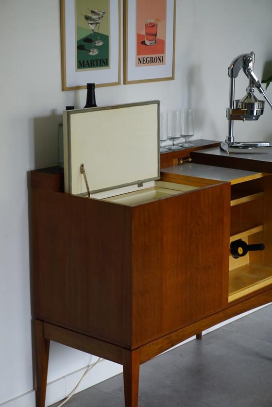 Image 1 of Vintage Barmeubel - Homebar met koelkast Ilse möbel