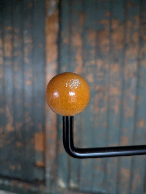 Image 1 of Appendiabiti vintage - metallo/faggio