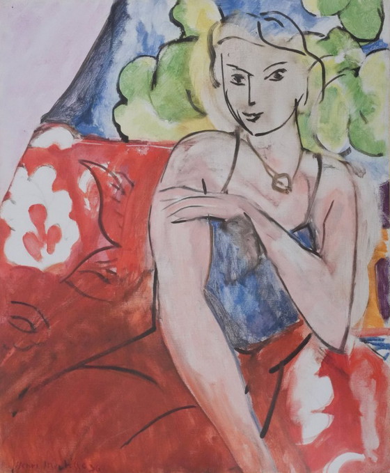 Henri Matisse: Coquette Woman, Art Notebooks, Original Poster – Paper (photo 3 of 6)