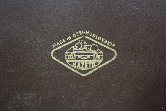 Grande valigia vintage con adesivi originali, anni '50 – Oggetti decorativi, Other (photo 8 of 20)