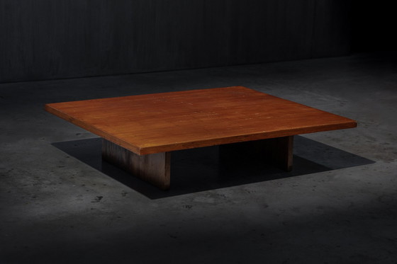 Image 1 of Tavolino da caffè in bambù di Axel Vervoordt, Belgio, anni '80