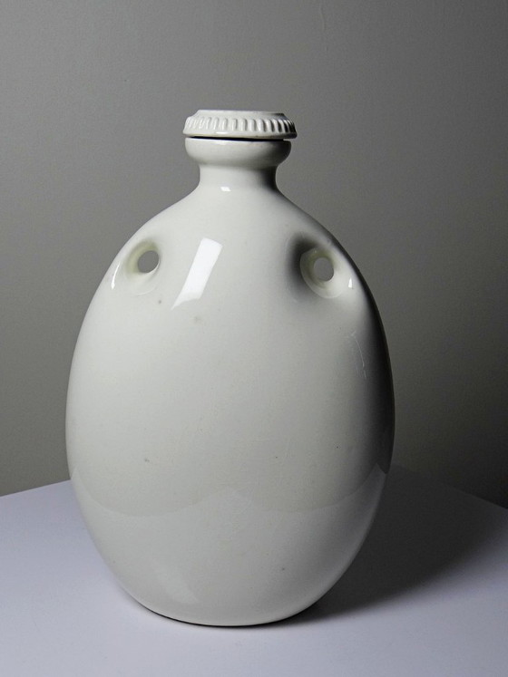Antike Wärmflasche, The Mecca Grimwades England, Steingut, ca. 1910-1920 – Grimwades Ltd, Dekorative Objekte (photo 3 of 10)