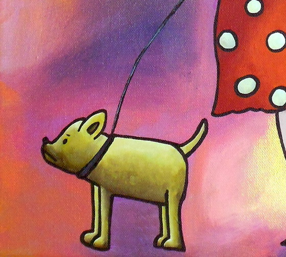 Image 1 of Une peinture de "Fat Ladies" très chaleureuse par Erica Muizer