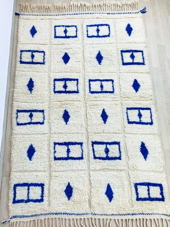 Image 1 of Marokkanischer Berberteppich, dekoriert, 200 cm x 300 cm