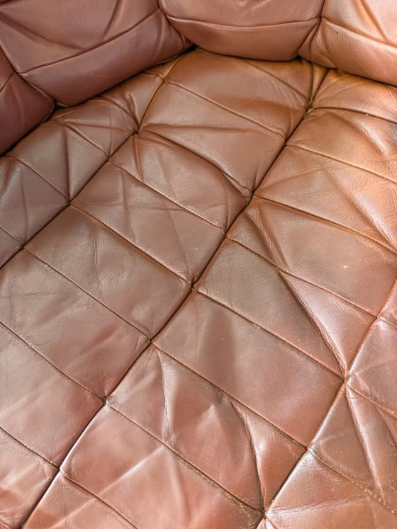 Image 1 of De Sede DS 11 Leather Sofa Couch Desede Armchair Design Modular Elements