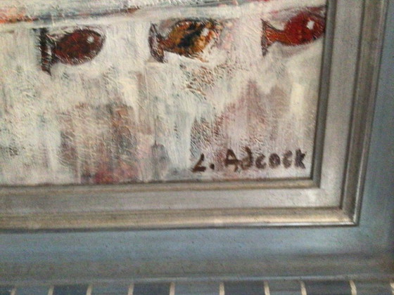 Pittrice Lilian Adcock – Dipinti e disegni, Legno (photo 9 of 10)