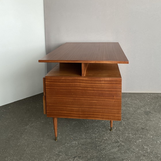 Image 1 of Mahogany Desk, 1950, Restored