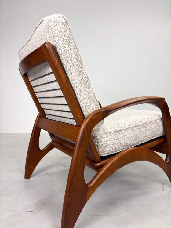 Seltener Mid-Century-Sessel von De Ster Geldermalsen – Wood (photo 12 of 15)