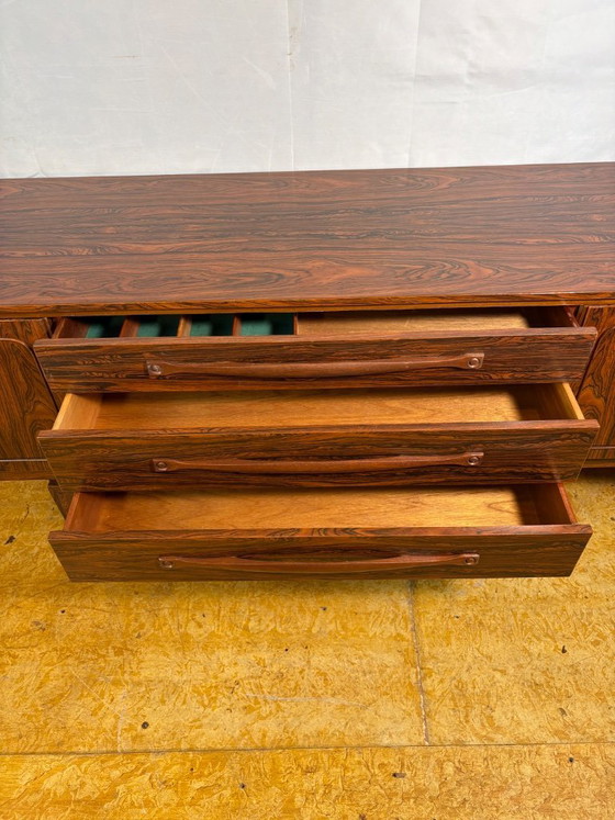 Image 1 of  Mid Century Retro Sideboard by Beautility Circa 1960  A striking mid century modern sideboard by Beautility, dating from the 19