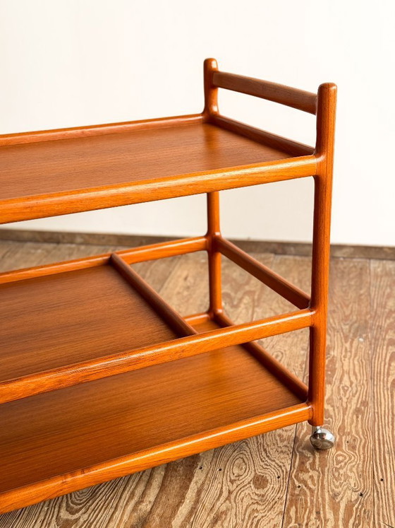 Image 1 of Teak Bar Cart for Andreas Tuck