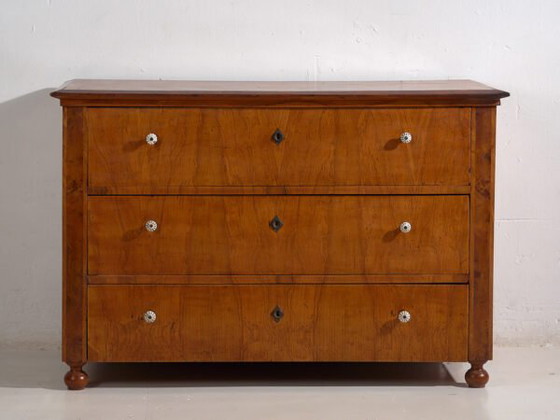 Antique Biedermeier chest of drawers (c.1850) #61 (photo 22 of 40)