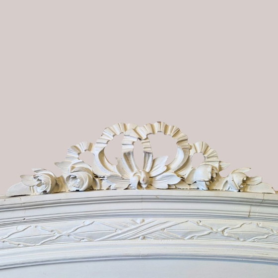 Antiek beukenhouten bed in art nouveau-stijl – Eenpersoonsbedden, Wood (photo 5 of 8)