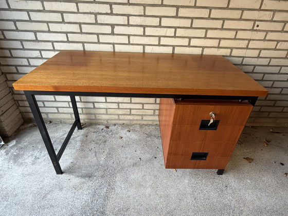 Image 1 of Vintage Dutch design desk Cees Braakman Pastoe Japanese series