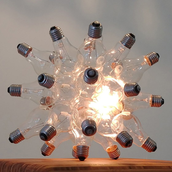 Image 1 of "Spare" Light Object Constructed From 26 Light Bulbs