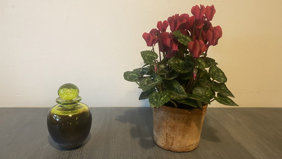 Image 1 of Flacon de parfum unique en verre soufflé à la bouche - Romuald Ribes (2011) - Signé