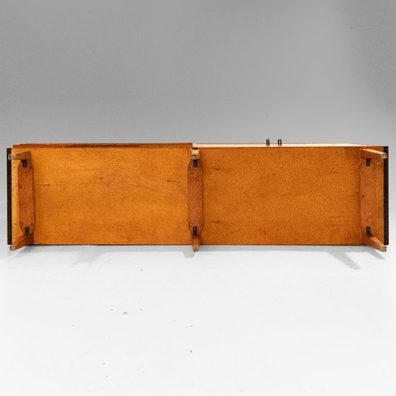 1x 1960s Vintage Teak Sideboard with Drawers in Scandinavian Style – Wood (photo 24 of 27)