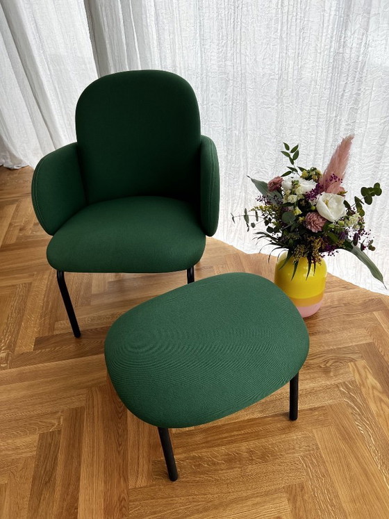 Image 1 of Puik Dost Lounge Chair + Footstool