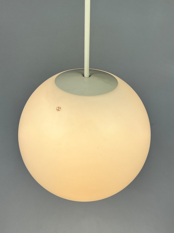 Image 1 of Vintage Xl Ball Lamp / Suspension Lamp, Peill En Putzler, Allemagne 1970