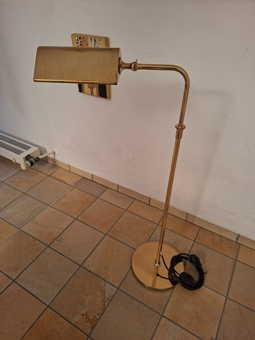 Lampada da lettura in ottone Ludwig-Leuchten