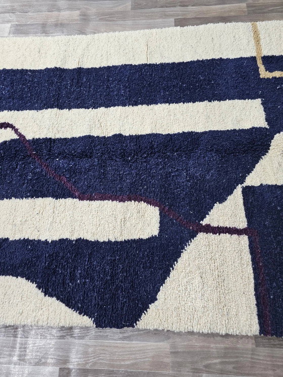 Autentico tappeto marocchino in lana tessuto a mano, 250x150 cm. – Tappeti, Wool (photo 6 of 11)