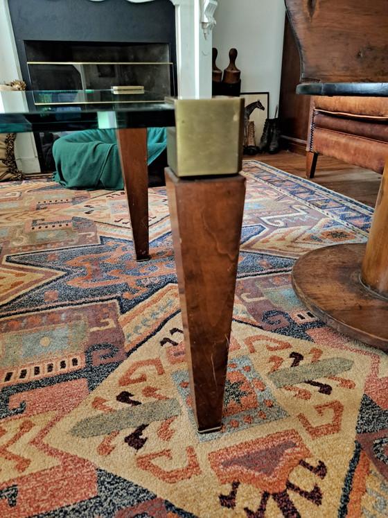 Image 1 of Table en verre design de Peter Ghyczy 60x60x42